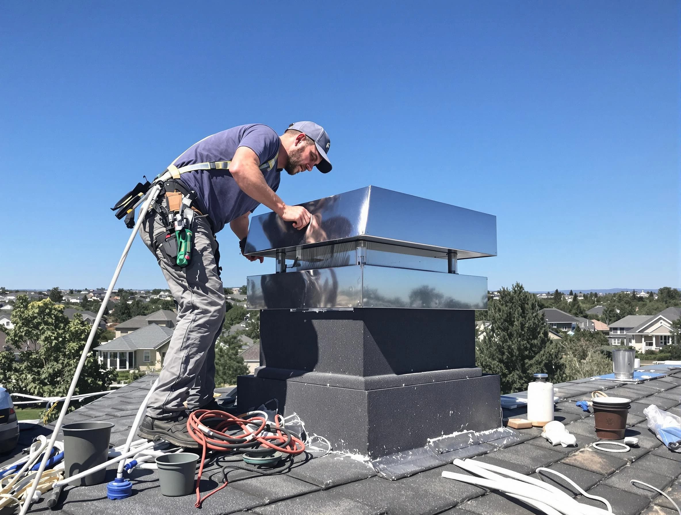 Chimney Cap Services service in Tuckahoe, VA
